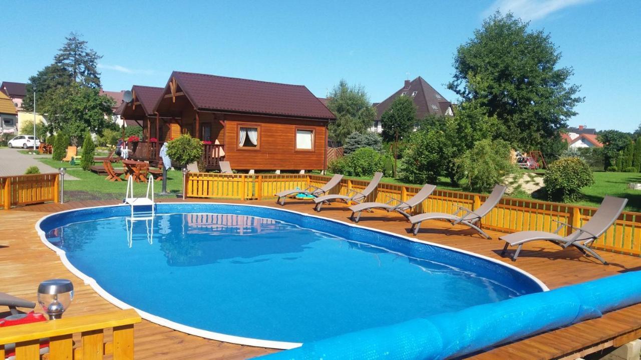 Hotel Dom Wczasowy Laguna Dąbki Esterno foto